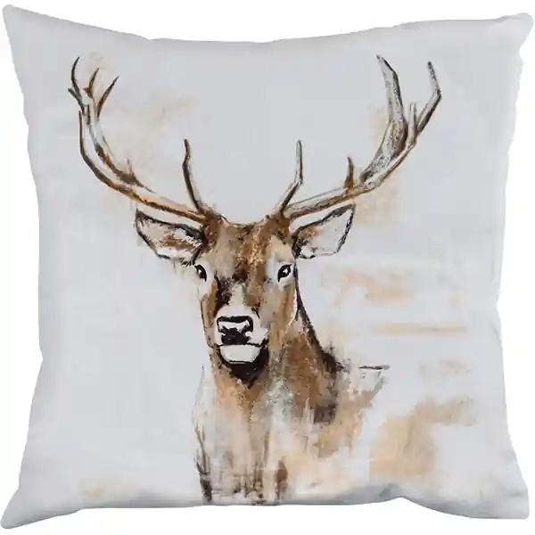 AKAH Kissenbezug Hirsch 40x40 cm Abverkauf